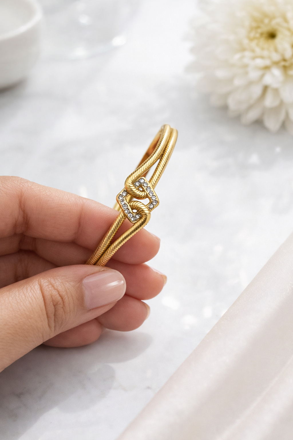 Aurora knot Armband