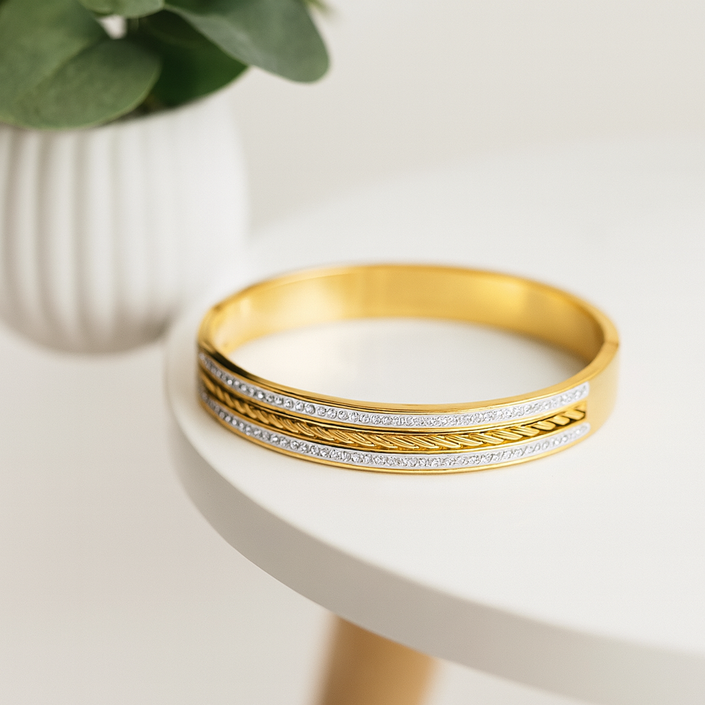 Serene Twist bangle