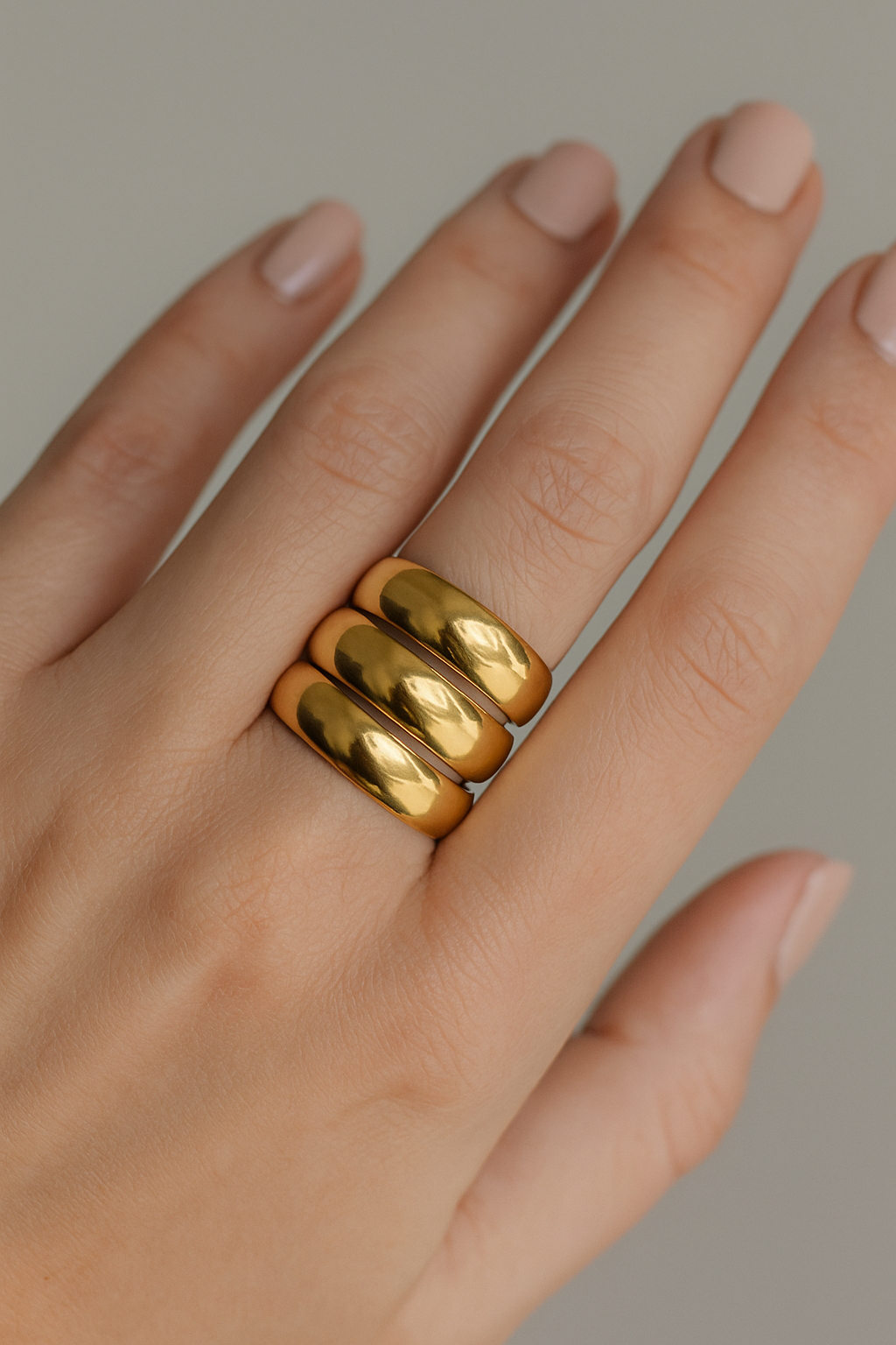 Tri Amour Ring
