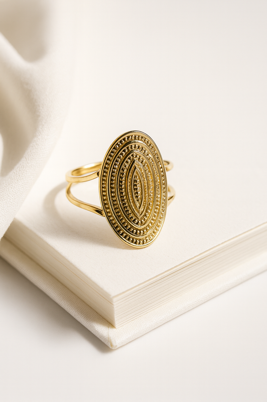 Golden Oracle Ring
