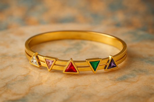 Aurora Triangle Bracelet