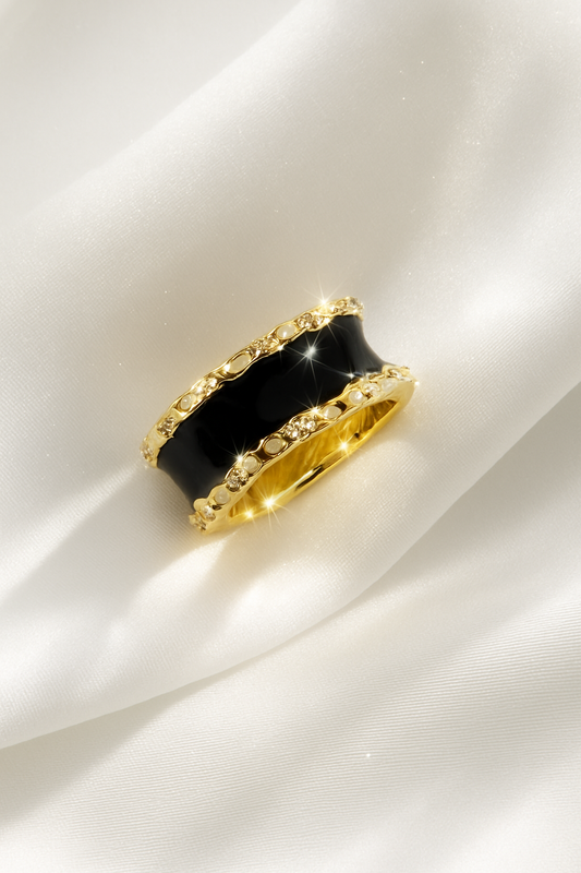 Aurora Noir Ring