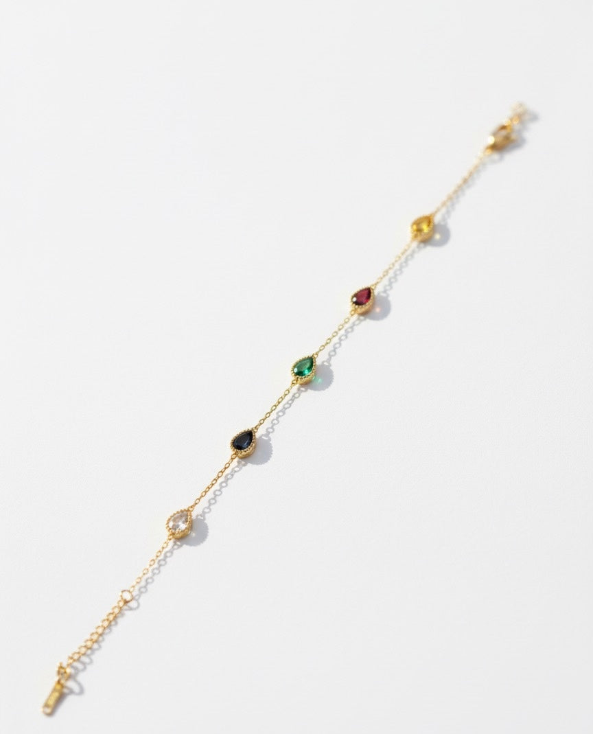 Rainbow Dew bracelet