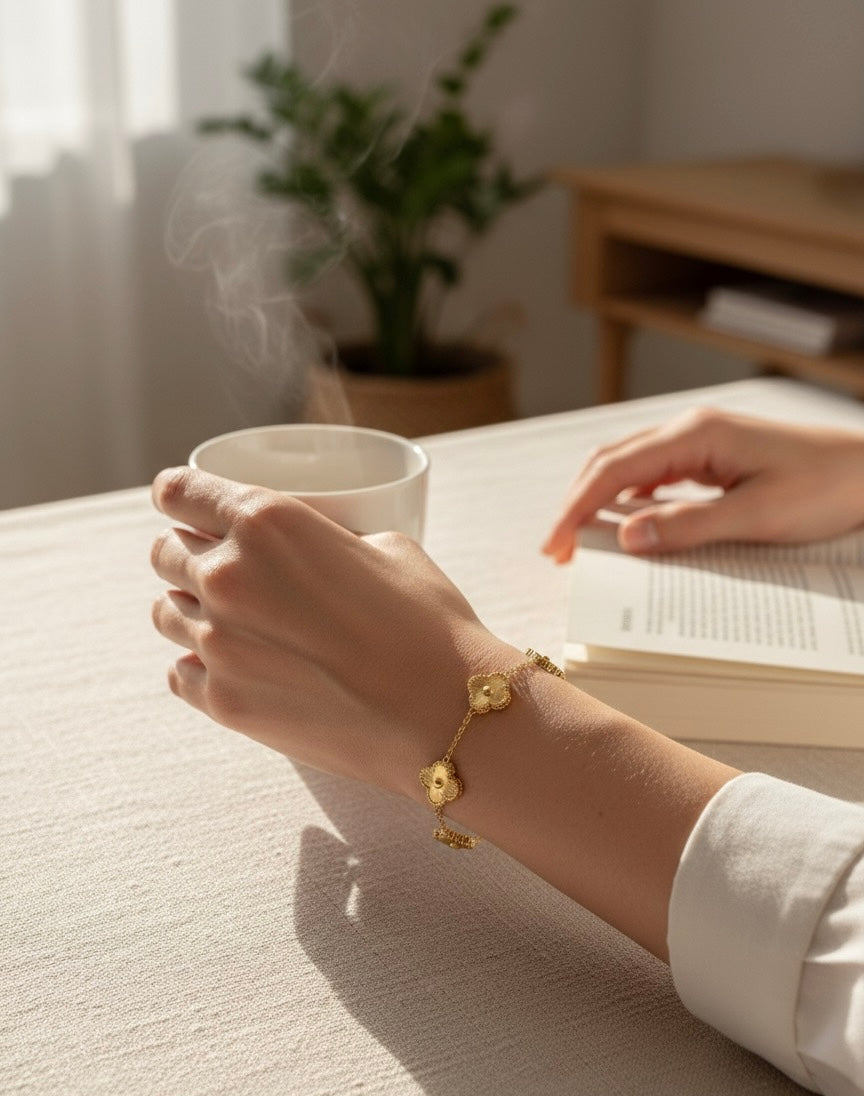 Golden Bloom Armband